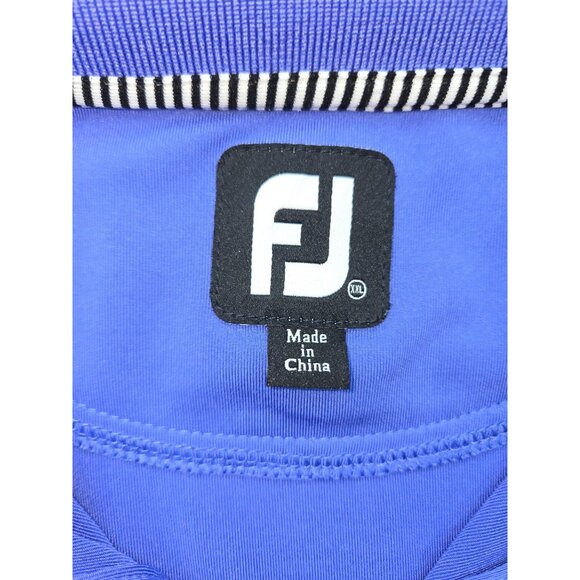 Footjoy FJ Mens Colorblock Striped Polo XL - Picture 5 of 8